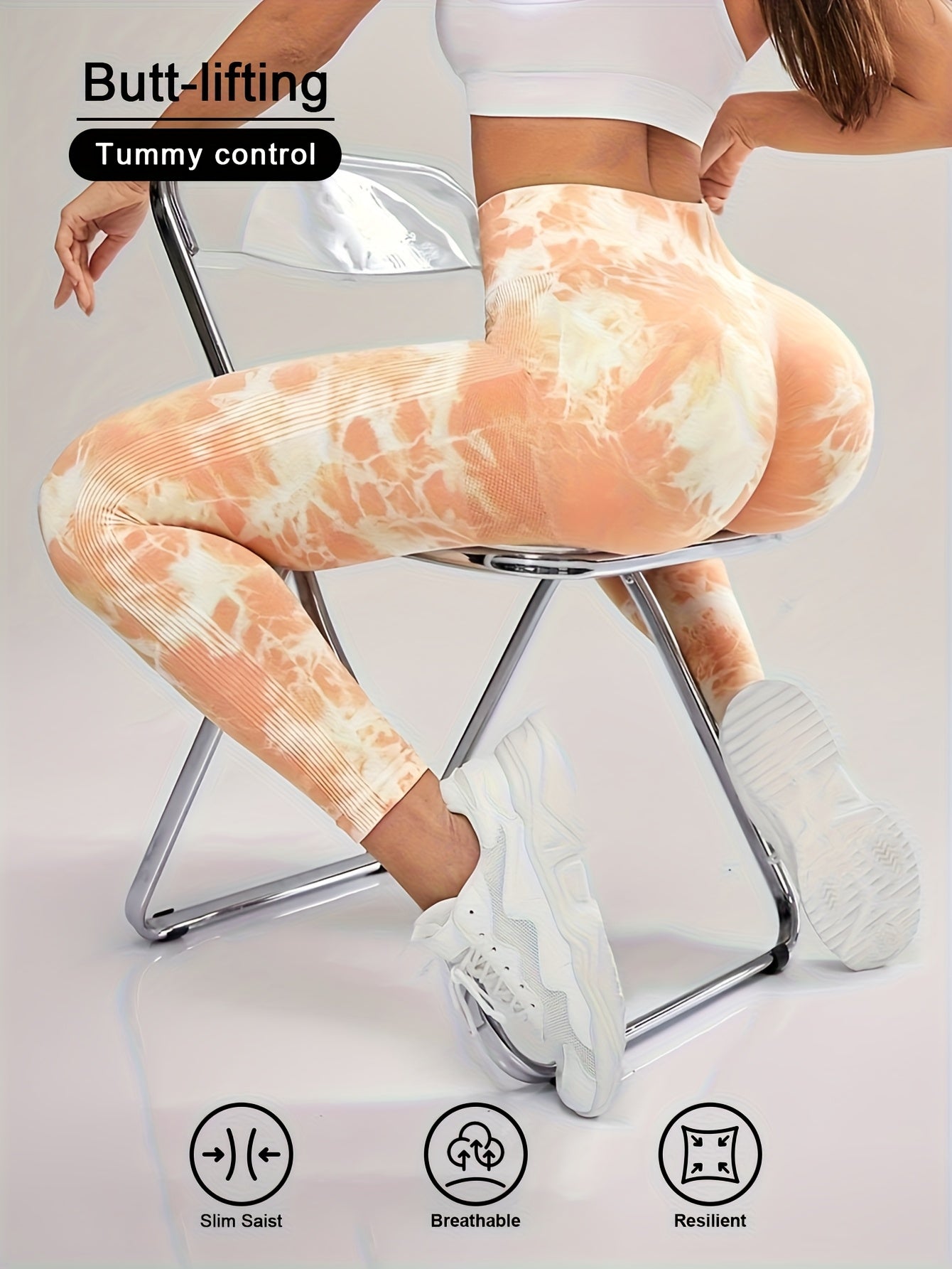 Leggings de sport hautement extensibles sans couture pour femmes, taille haute, élastiques, respirants, parfaits pour running, yoga et entraînement