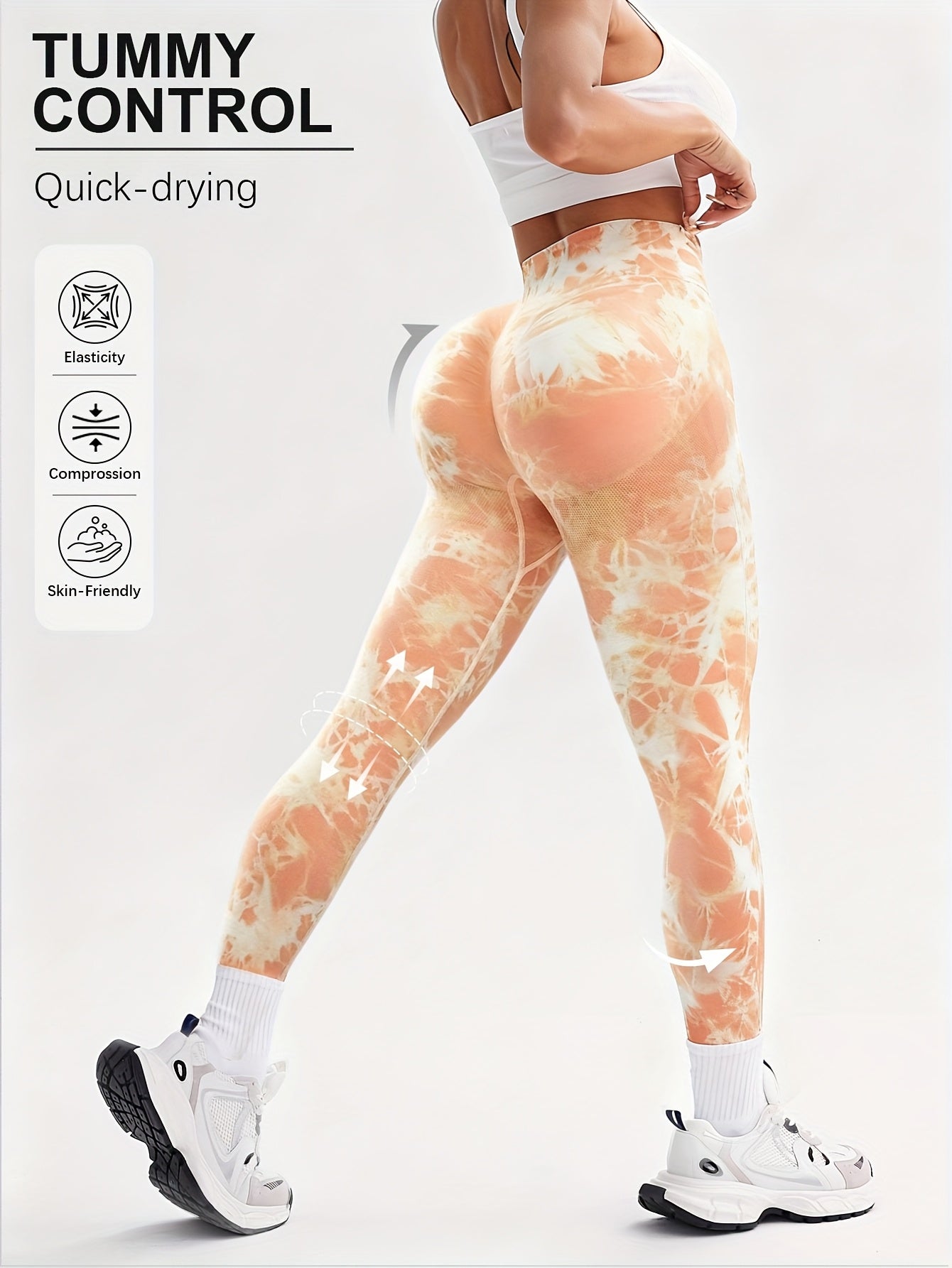 Leggings de sport Seamless Dropshipman, taille haute, extensibles, doux, respirants, idéals pour course, yoga, cyclisme et entraînement.