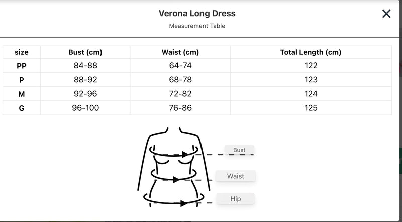 Verona Long Dress