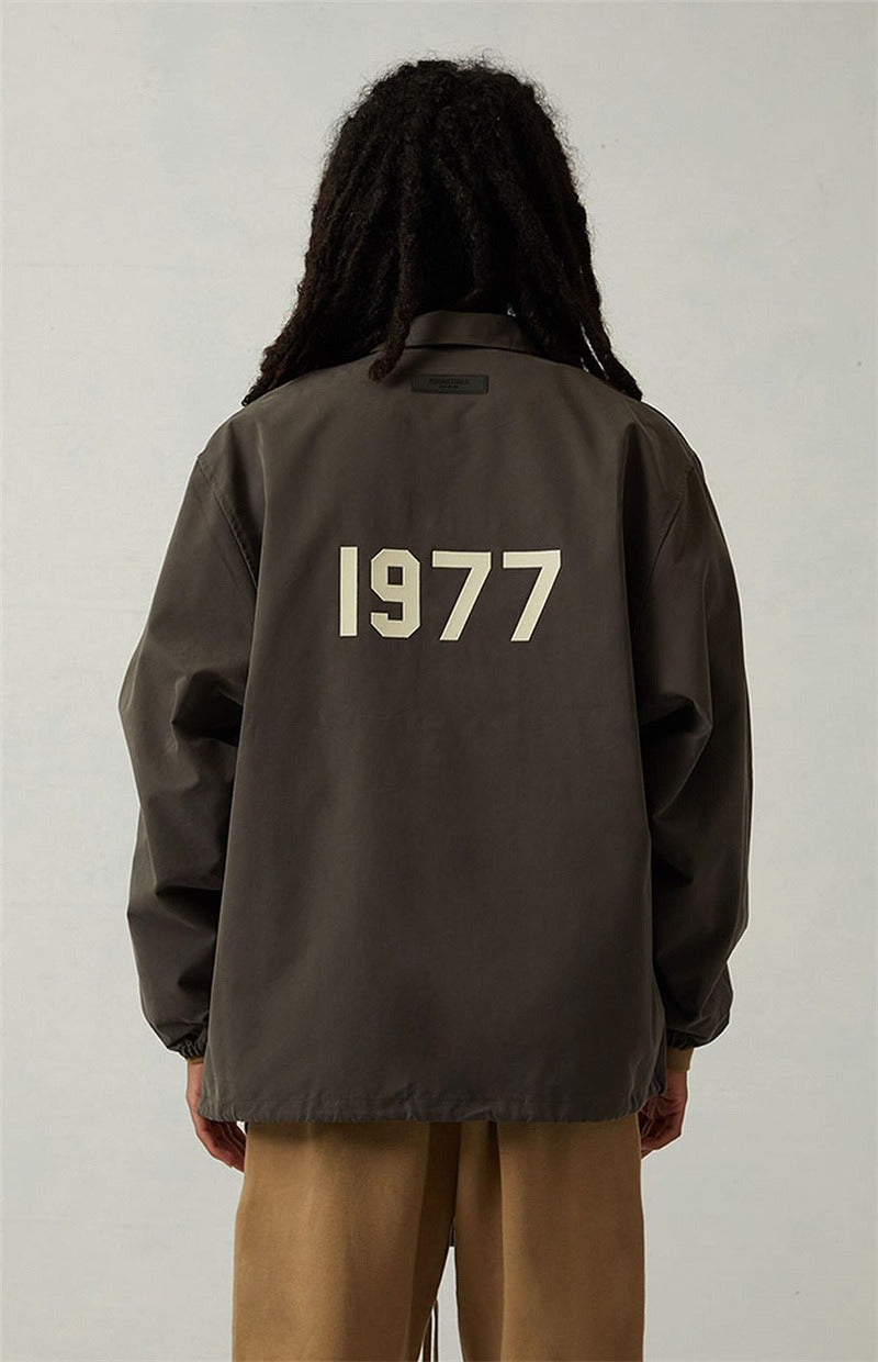 Fear of God Essentials 1977 Flocked Jacket