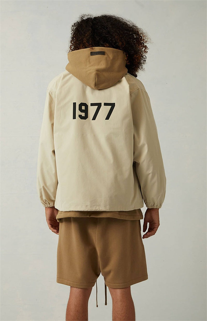 Fear of God Essentials 1977 Flocked Jacket