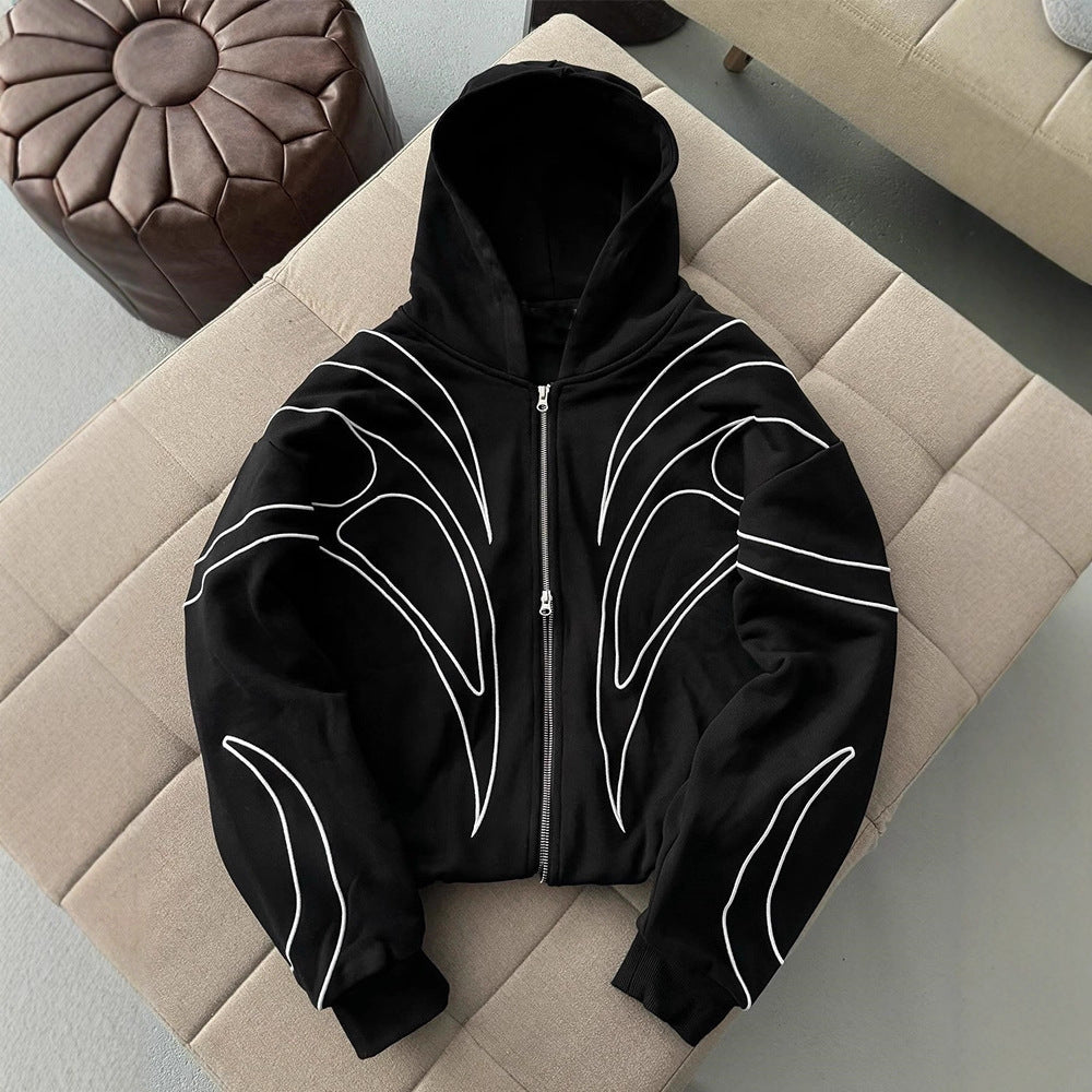 Women’s Fashionable Loose Cardigan Hoodie - HCDSHOP 