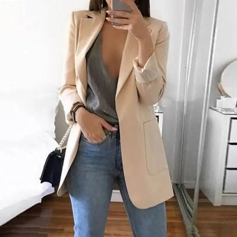 Casual Long Sleeve Business Suit - HCDSHOP