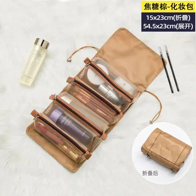 Foldable Nylon Cosmetic Bag - HCDSHOP