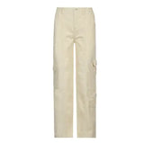 Cargo Solid Baggy Pants - HCDSHOP