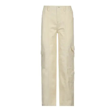 Cargo Solid Baggy Pants - HCDSHOP