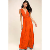 Long Wrap Dress - HCDSHOP