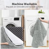 Cama de felpa lavable para perros