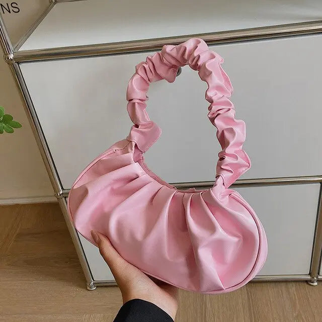 Pleated Cloud Handbags - HCDSHOP