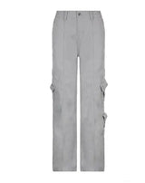 Cargo Solid Baggy Pants - HCDSHOP