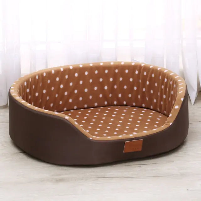 Cama suave de doble cara para perros y gatos