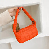 Lattice Pattern Shoulder Bag - HCDSHOP