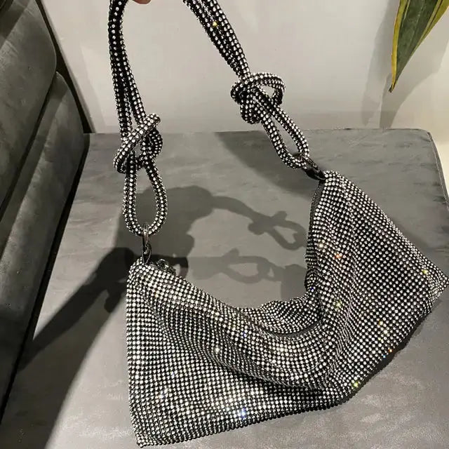 Crystal Dinner Shoulder Bag - HCDSHOP