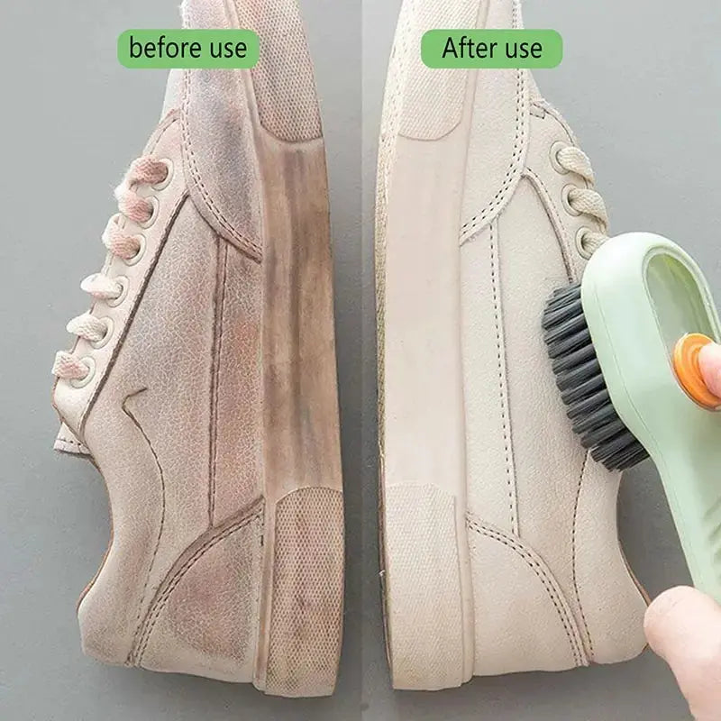 Shoe Shine Revolution: Automated Liquid Shoe Cleaning Brush