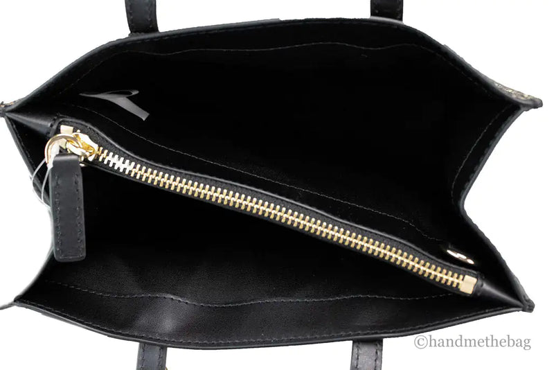 Marc Jacobs Mini Grind Signet Skórzana Torba Crossbody z Nadrukiem