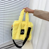 Designer Faux Fur Tote Bag - HCDSHOP