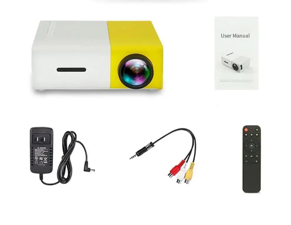 Ultra HD Mini Projector - HCDSHOP