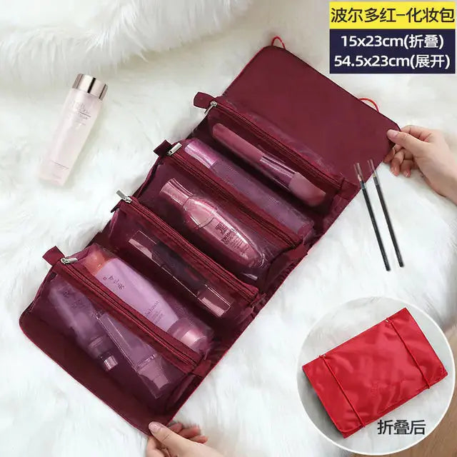 Foldable Nylon Cosmetic Bag - HCDSHOP