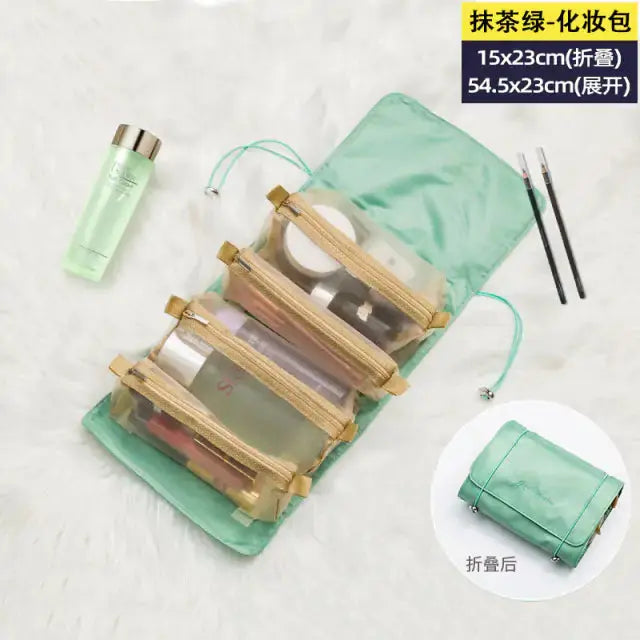 Foldable Nylon Cosmetic Bag - HCDSHOP