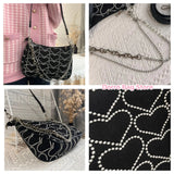 Heart Pattern Shoulder Bag - HCDSHOP