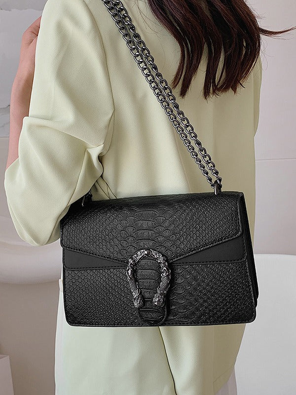 Square Luxury Women’s Chain Crossbody Bag
