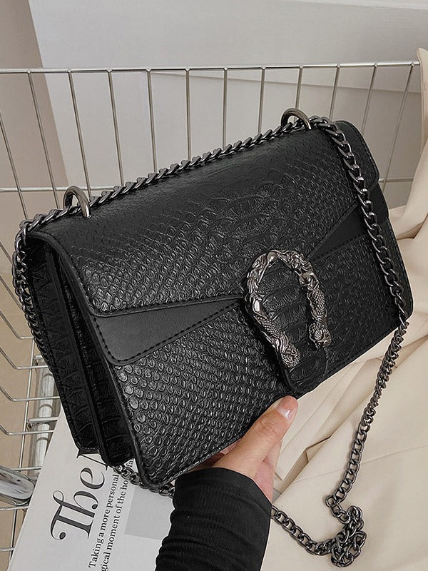 Square Luxury Women’s Chain Crossbody Bag