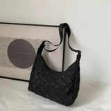 Lattice Pattern Shoulder Bag - HCDSHOP