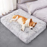 Cama de felpa lavable para perros