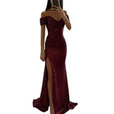 Sequined Elegant Dress - HCDSHOP