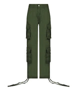 Cargo Solid Baggy Pants - HCDSHOP