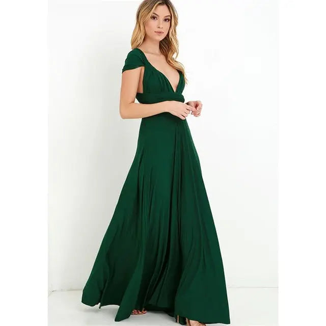 Long Wrap Dress - HCDSHOP