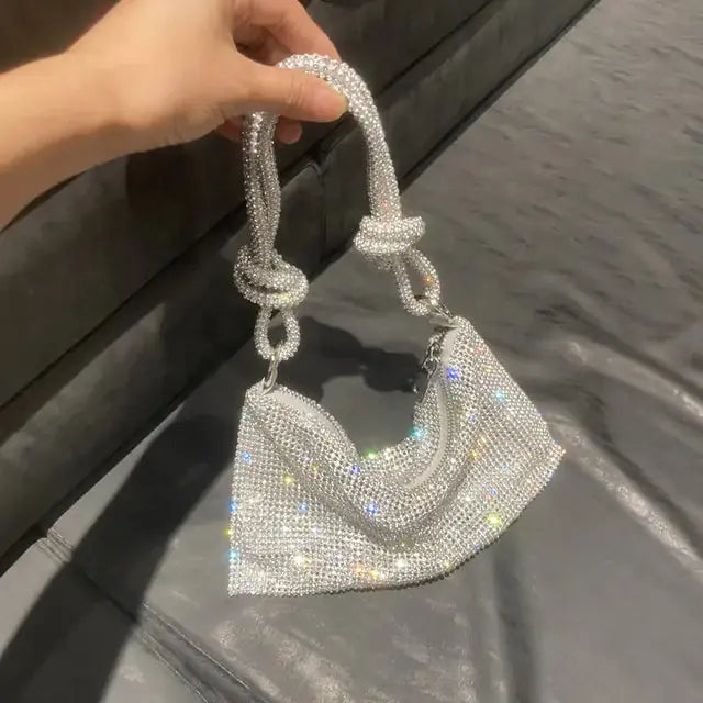 Crystal Dinner Shoulder Bag - HCDSHOP