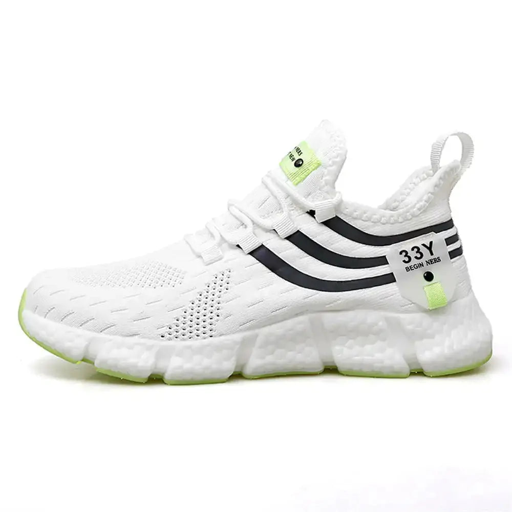 White Gym and Walking Shoes - HCDSHOP