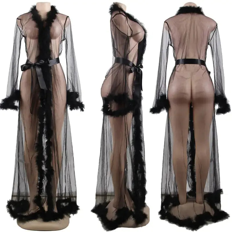 Robe Long Sheer - HCDSHOP