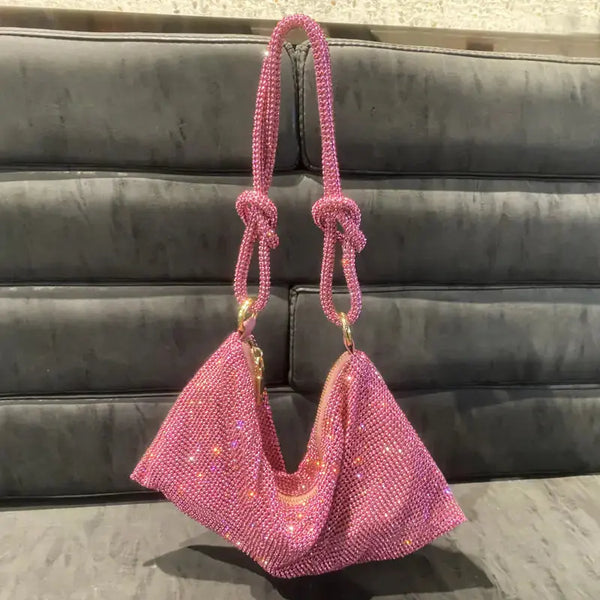 Shiny Crystal Handbag - HCDSHOP