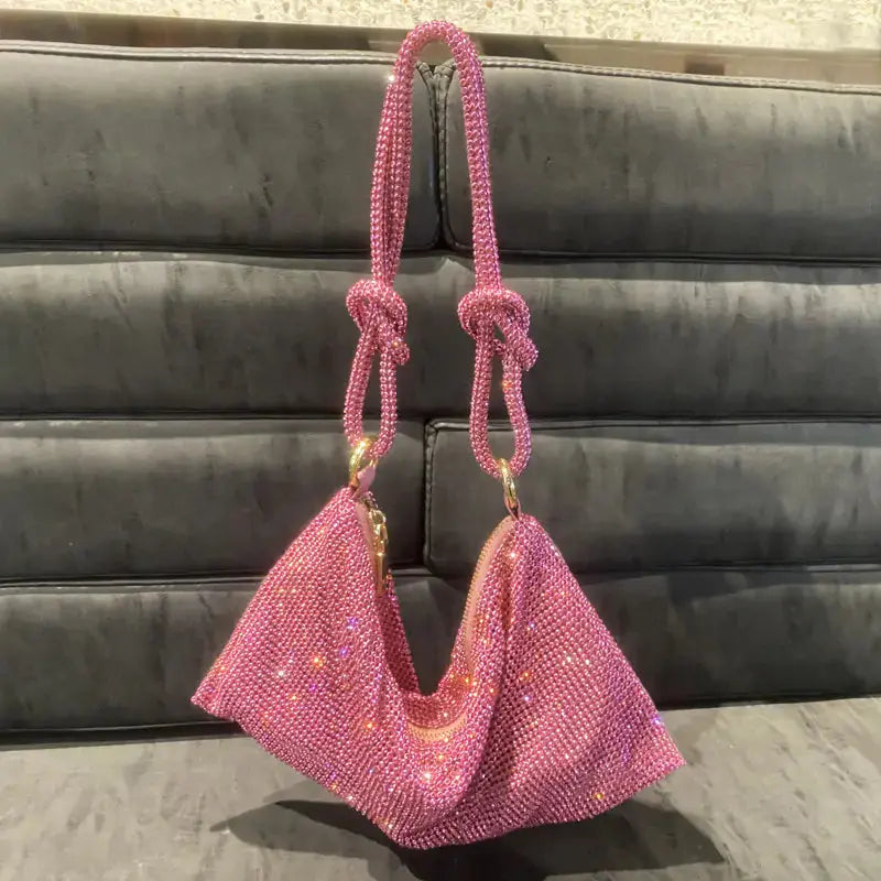 Shiny Crystal Handbag - HCDSHOP