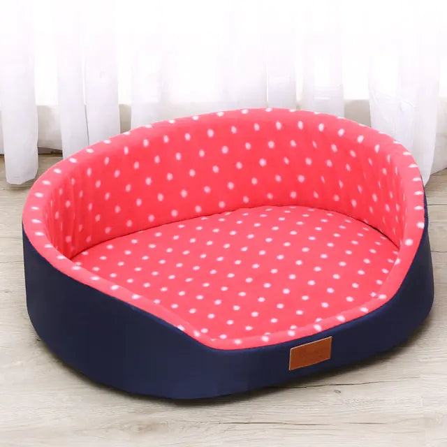 Cama suave de doble cara para perros y gatos