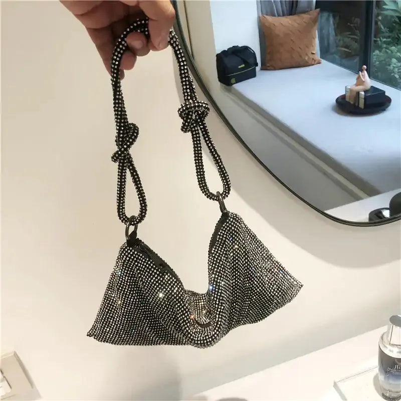 Shiny Crystal Handbag - HCDSHOP