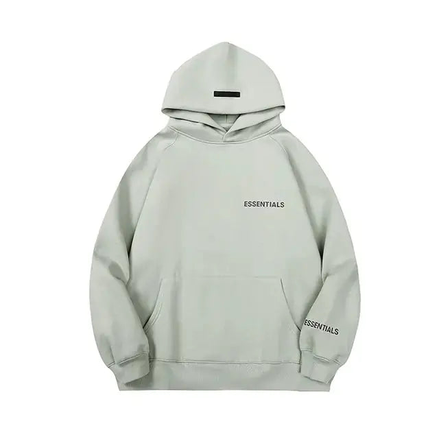 Chest Letters Printing Hooded Sweatshirts - HCDSHOP