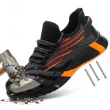 Industrial Security Shoes with Cap for Men - HCDSHOP