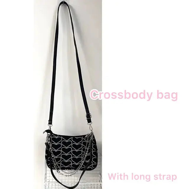 Heart Pattern Shoulder Bag - HCDSHOP