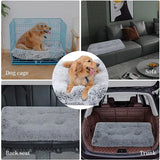 Cama de felpa lavable para perros