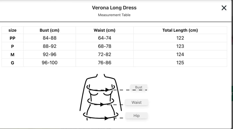 Verona Long Dress - HCDSHOP