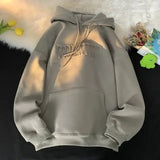 Winter Letter Women Thicken Hoodies - HCDSHOP