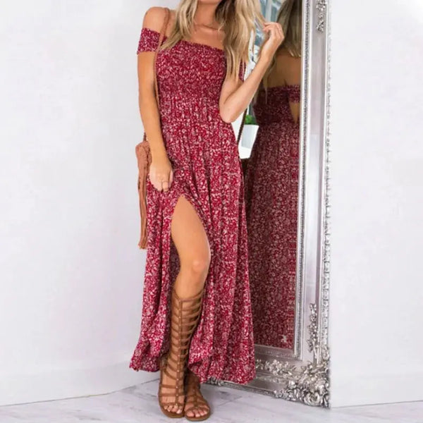 Sexy Strapless Beach Summer Dress - HCDSHOP