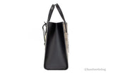 Marc Jacobs Mini Grind Signet Printed Leather Crossbody Tote