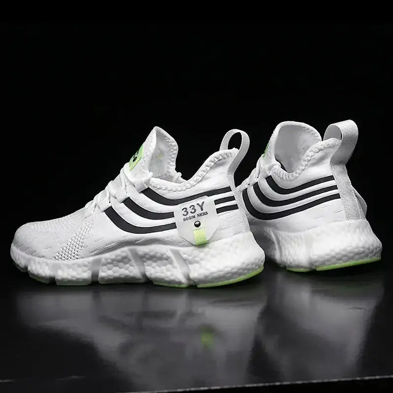 White Gym and Walking Shoes - HCDSHOP