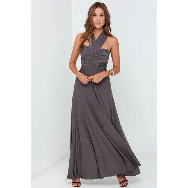 Long Wrap Dress - HCDSHOP