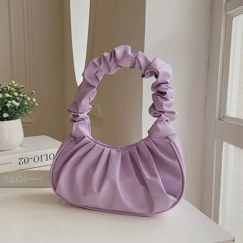 Pleated Cloud Handbags - HCDSHOP