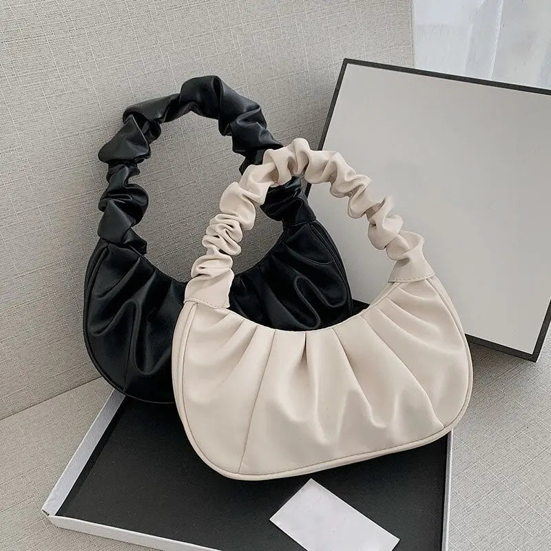 Pleated Cloud Handbags - HCDSHOP